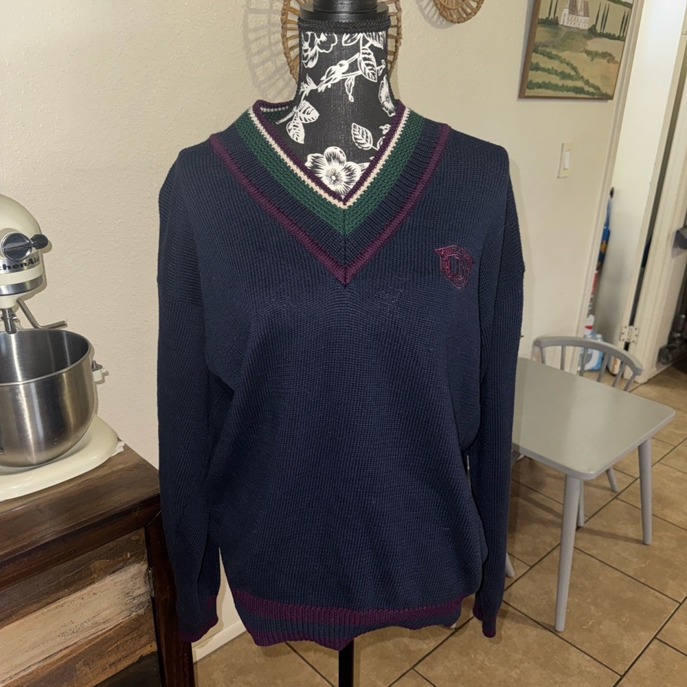 Vintage bugle boys preppy sweater